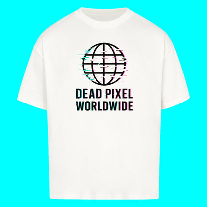 Oversize T-Shirt „Dead Pixel Worldwide“ – Global Streetwear Drop