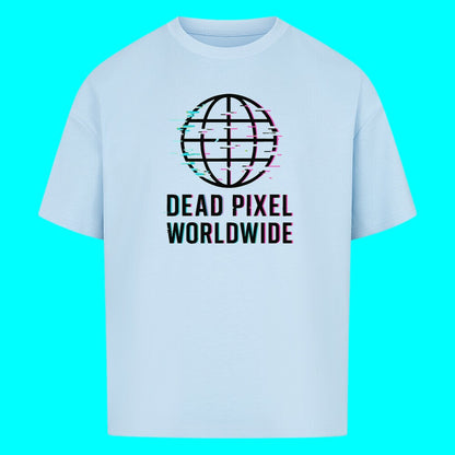 Oversize T-Shirt „Dead Pixel Worldwide“ – Global Streetwear Drop