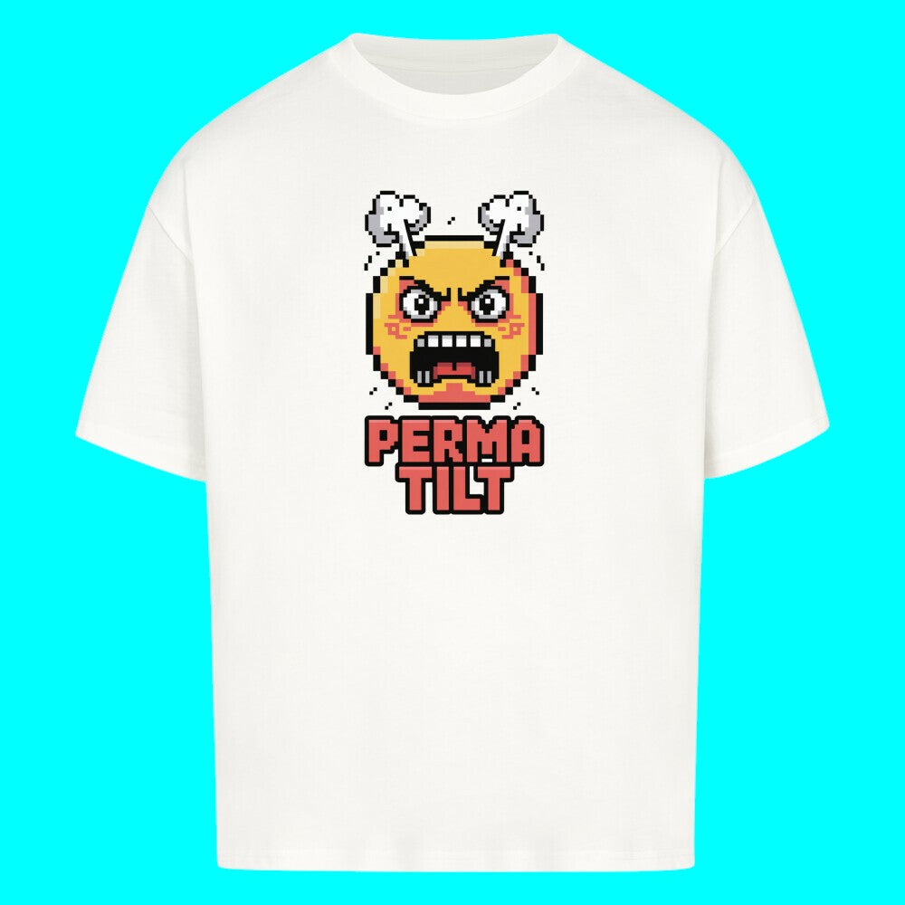 Oversize T-Shirt „Perma Tilt“ – Glitch Mode Activated