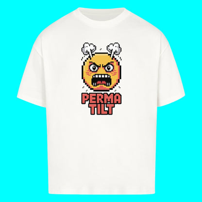 Oversize T-Shirt „Perma Tilt“ – Glitch Mode Activated