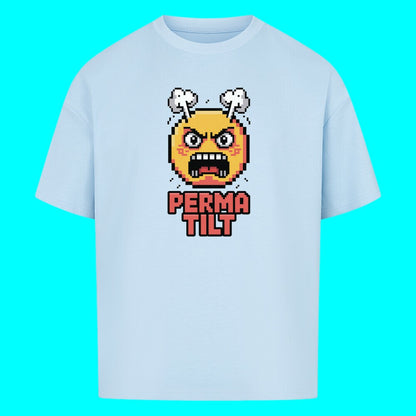 Oversize T-Shirt „Perma Tilt“ – Glitch Mode Activated