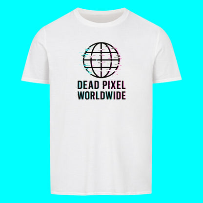 Premium T-Shirt „Dead Pixel Worldwide“ – One Frequency. Everywhere.